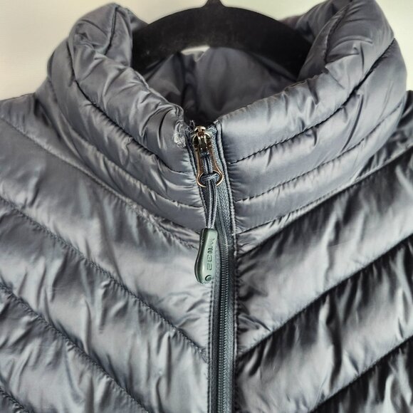 32 Degrees Heat Packable Puffer Vest -Women's Size L - Gray - Picture 3 of 7